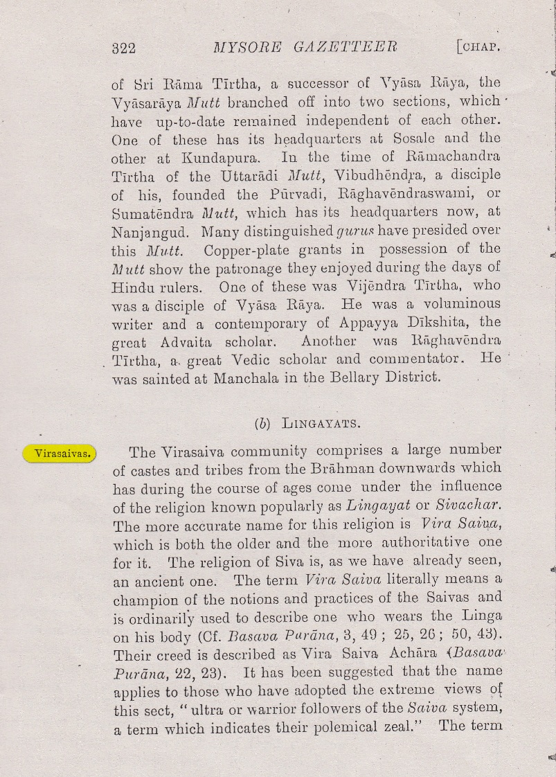 Mysore Gazetteer 1927_6